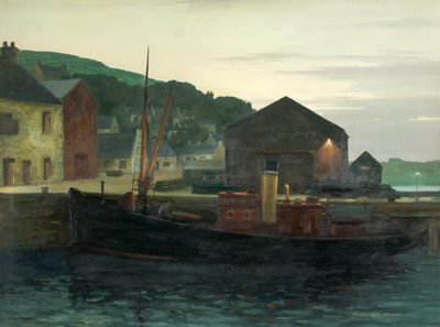 Cienie nocy pogłębiają się autorstwa Hugh Cameron Wilson