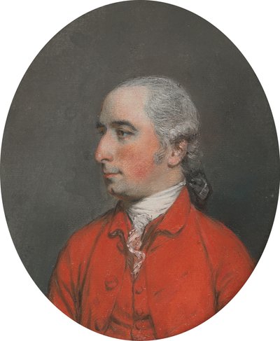 Portret dżentelmena autorstwa Hugh Douglas Hamilton