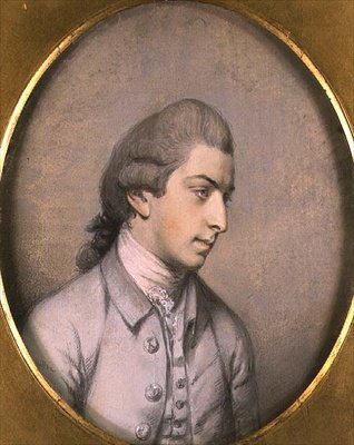 Syn Sir Thomasa Franklanda, admirała floty (1717-84) autorstwa Hugh Douglas Hamilton