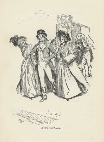 Bardzo mądry kawaler, 1896 autorstwa Hugh Thomson