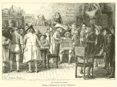 Pokój aukcyjny autorstwa Hugh Thomson