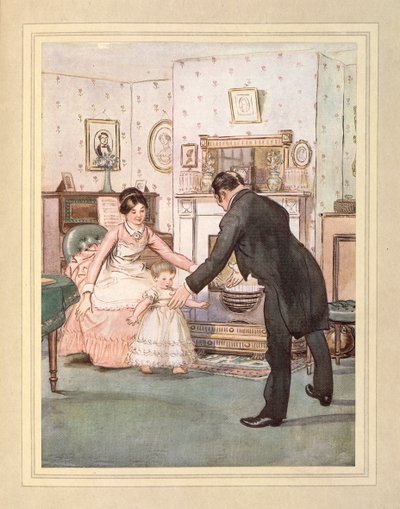 Dziecko i kamerdyner, z „The Admirable Crichton” J.M. Barrie autorstwa Hugh Thomson