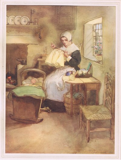 Hester i jej igła autorstwa Hugh Thomson