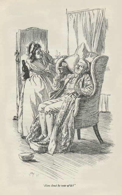 Jak się z tego dowiedział, 1896 autorstwa Hugh Thomson