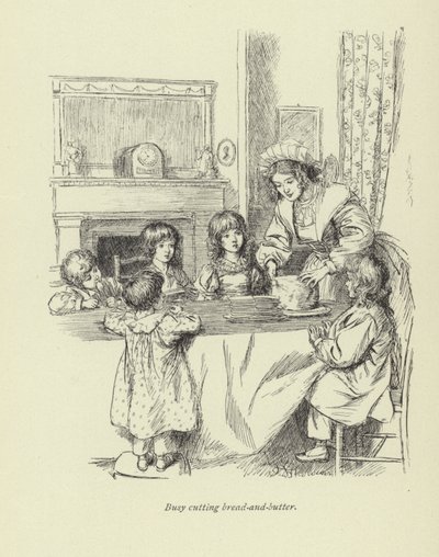 Ilustracja do Amosa Bartona autorstwa George Eliot autorstwa Hugh Thomson