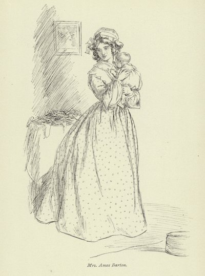 Ilustracja do Amosa Bartona autorstwa George Eliot autorstwa Hugh Thomson