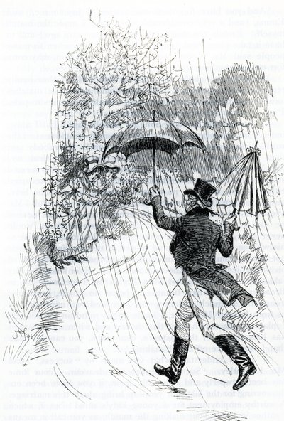 Ilustracja do „Emmy” Jane Austen (ilustracja) autorstwa Hugh Thomson