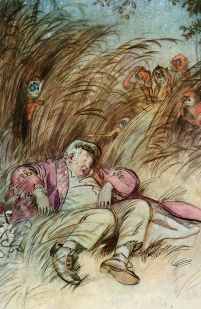 Ilustracja do filmu JM Barrie