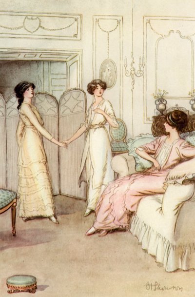Ilustracja do JM Barrie The Admirable Crichton autorstwa Hugh Thomson