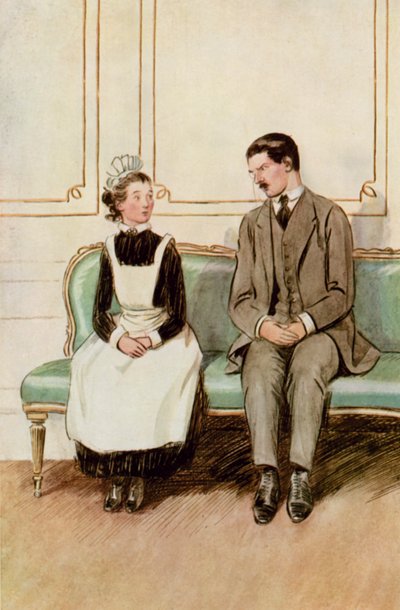 Ilustracja do JM Barrie The Admirable Crichton autorstwa Hugh Thomson