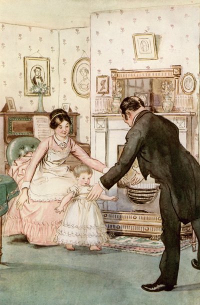 Ilustracja do JM Barrie The Admirable Crichton autorstwa Hugh Thomson