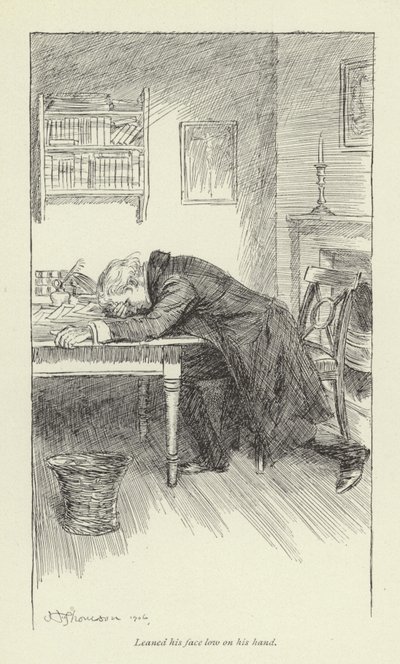 Ilustracja do Janets Repentance autorstwa George Eliot autorstwa Hugh Thomson