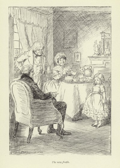 Ilustracja do Janets Repentance autorstwa George Eliot autorstwa Hugh Thomson
