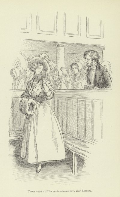 Ilustracja do Janets Repentance autorstwa George Eliot autorstwa Hugh Thomson