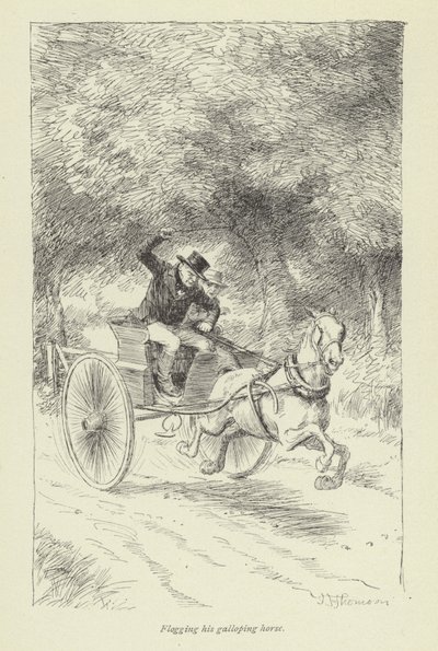 Ilustracja do Janets Repentance autorstwa George Eliot autorstwa Hugh Thomson