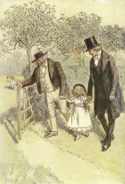 Ilustracja do Janets Repentance autorstwa George Eliot autorstwa Hugh Thomson