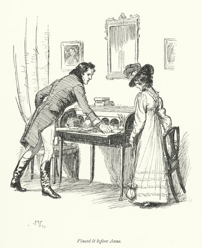 Ilustracja do perswazji autorstwa Jane Austen (lito) autorstwa Hugh Thomson