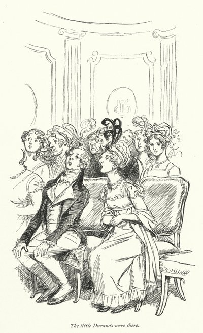 Ilustracja do perswazji autorstwa Jane Austen (lito) autorstwa Hugh Thomson