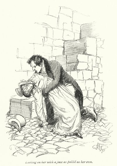 Ilustracja do perswazji autorstwa Jane Austen (lito) autorstwa Hugh Thomson