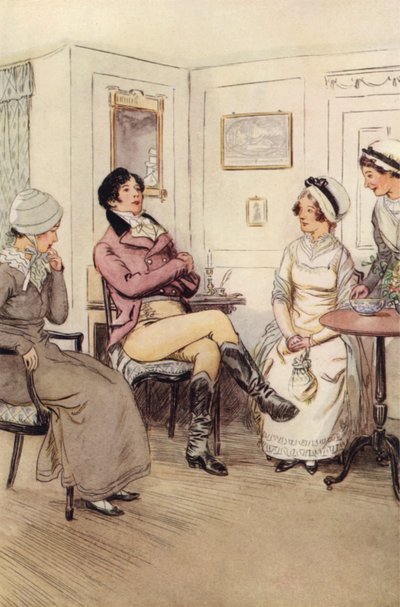 Ilustracja do ulicy jakości autorstwa Hugh Thomson