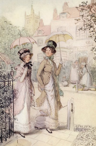Ilustracja do ulicy jakości autorstwa Hugh Thomson