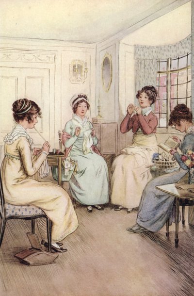 Ilustracja do ulicy jakości autorstwa Hugh Thomson