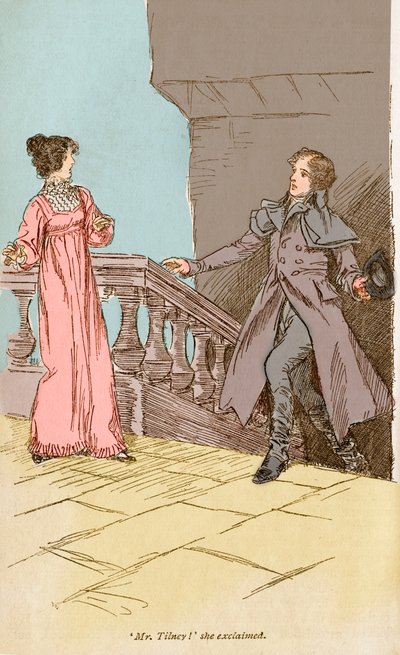 Opactwo Jane Austen Northanger autorstwa Hugh Thomson