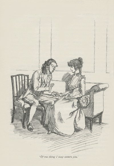 Jedno mogę zapewnić, 1896 autorstwa Hugh Thomson