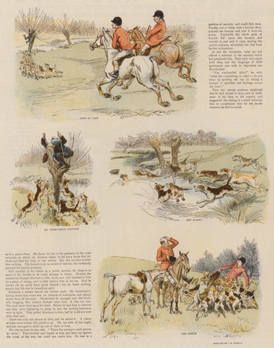 Czerwone śledzie przez Parcel Post (chromolitho) autorstwa Hugh Thomson