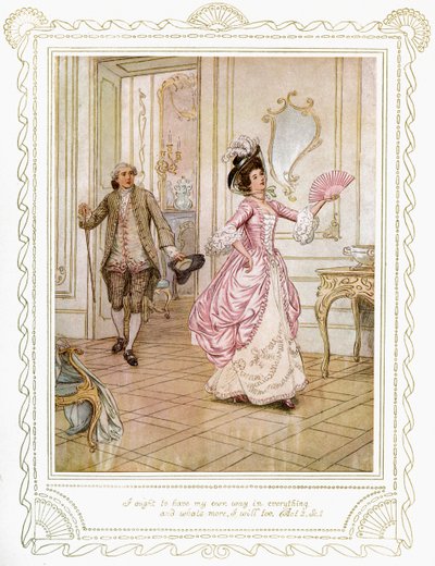 „Szkoła skandalu” Richarda Brinsleya Sheridana autorstwa Hugh Thomson