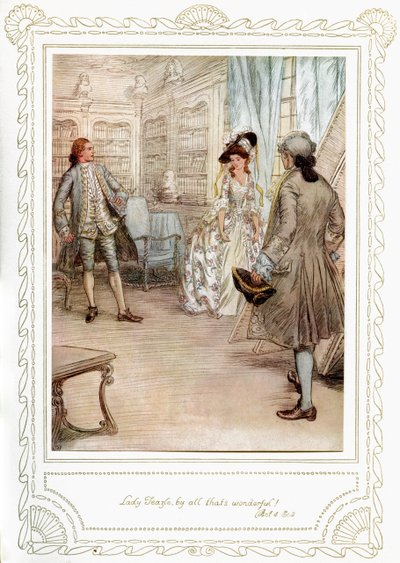 Sztuka Richarda Brinsleya Sheridana autorstwa Hugh Thomson