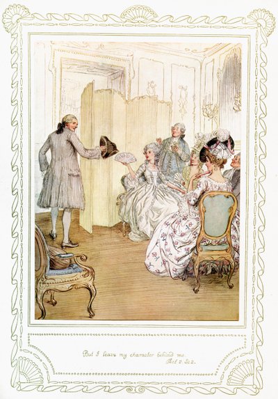 Sztuka Richarda Brinsleya Sheridana autorstwa Hugh Thomson