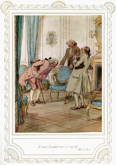 Sztuka Richarda Brinsleya Sheridana autorstwa Hugh Thomson
