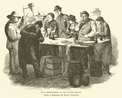 Początek sezonu ostryg autorstwa Hugh Thomson