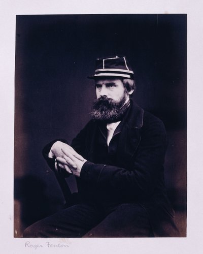 Portret Rogera Fentona autorstwa Hugh Welch Diamond