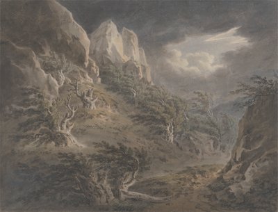 Las Birnamski autorstwa Hugh William Grecian Williams