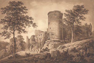 Zamek Bothwell, Lanarkshire autorstwa Hugh William Grecian Williams