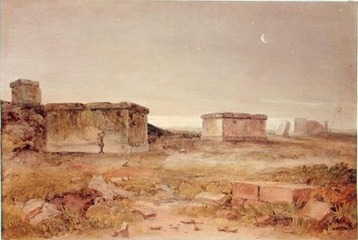 Starożytne sarkofagi, Galatea, w Dawn autorstwa Hugh William Williams