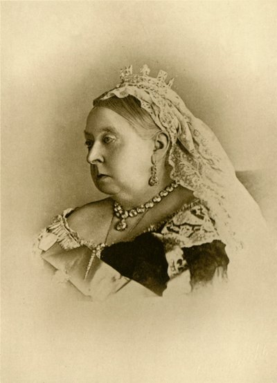 Królowa Wiktoria, ok. 1894, 1901. autorstwa Hughes and Mullins