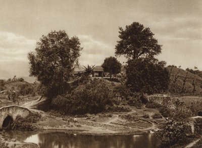Meksyk: Airededores de Jalapa (zdjęcie czarno-białe) autorstwa Hugo Brehme