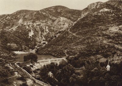 Meksyk: Guanajuato, Esclusa (zdjęcie czarno-białe) autorstwa Hugo Brehme
