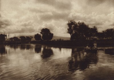 Meksyk: Ocotlan, stan Jalisco (zdjęcie czarno-białe) autorstwa Hugo Brehme