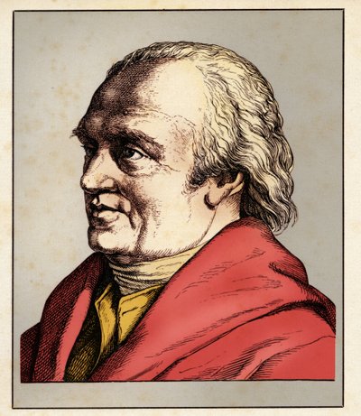Fryderyk Wilhelm HERSCHEL (15 listopada 1738 - 25 sierpnia 1822) 1854 (grawerowanie) autorstwa Hugo Bürkner