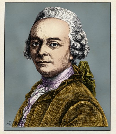 Karl Wilhelm RAMLER (25 lutego 1725 - 11 kwietnia 1798) autorstwa Hugo Bürkner