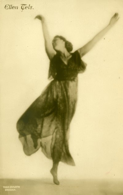 Ellen Tels / Fotopostkarte autorstwa Hugo Erfurth