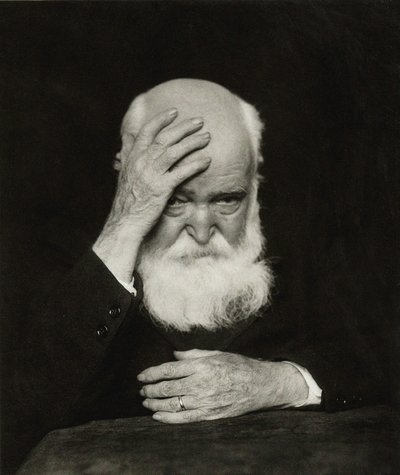 Portret artysty Hansa Thomy 1839-1924, 1920. autorstwa Hugo Erfurth