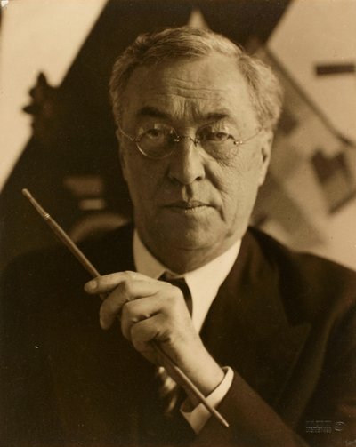 Portret artysty Wassily Kandinsky 1866-1944. autorstwa Hugo Erfurth