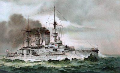 ŚM Pancernik Zähringen autorstwa Hugo Graf