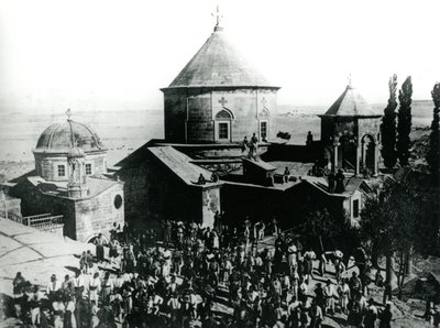 Pielgrzymka do klasztoru Tomarza, na południowy wschód od Kayseri autorstwa Hugo Grothe