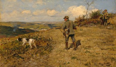 Jesienne polowanie autorstwa Hugo Muhlig